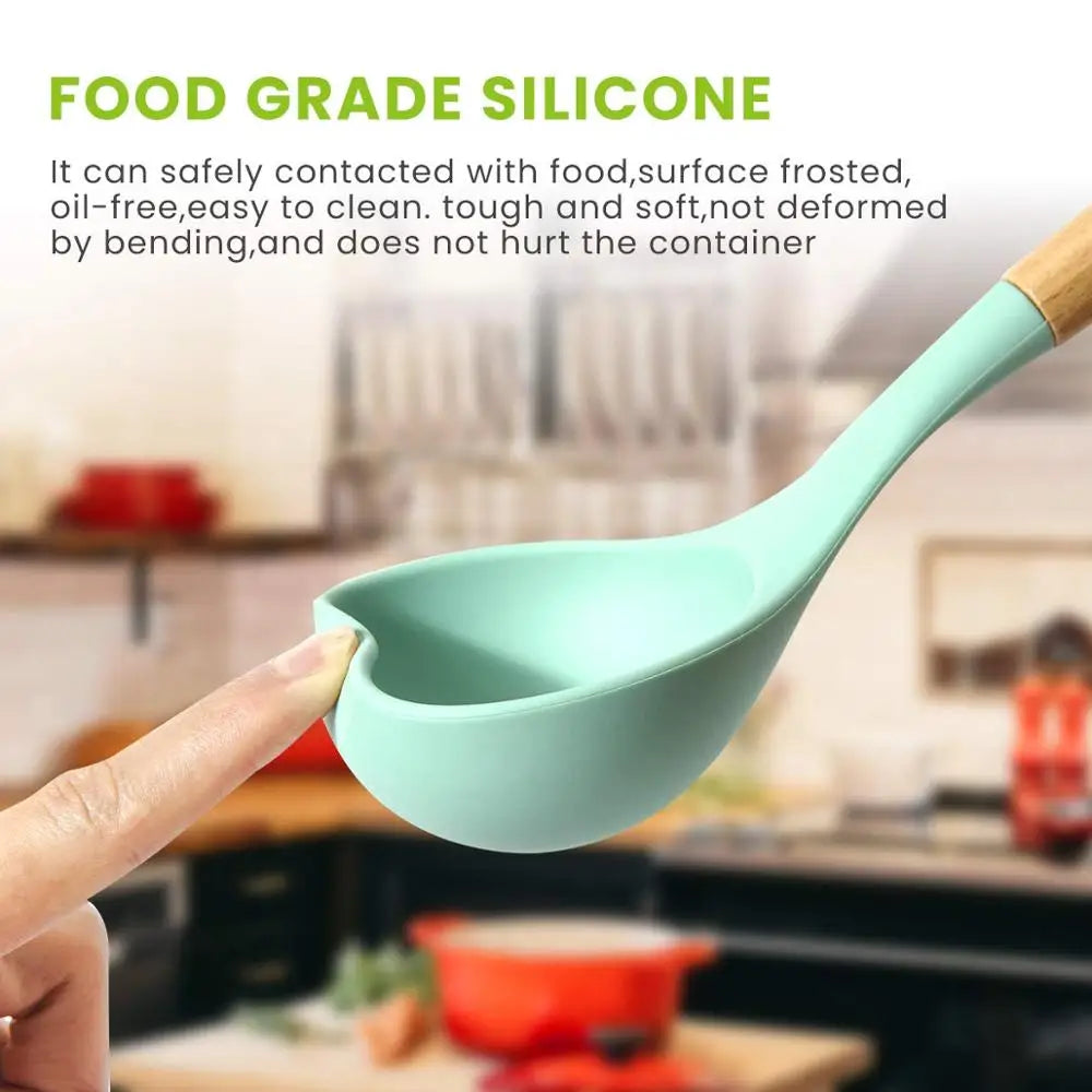 Heat-Resistant Silicone Utensil Set