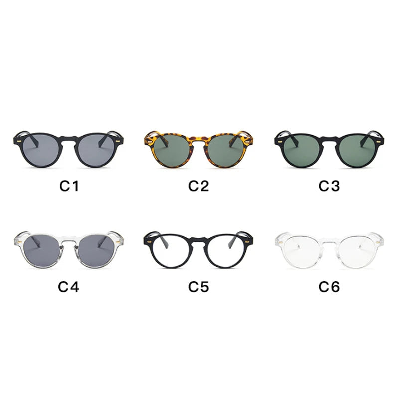 Retro Leopard Cat Eye Sunglasses