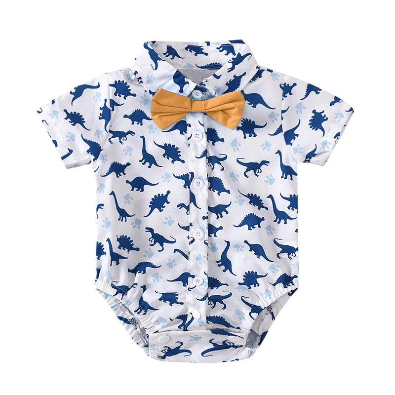 Baby Boy Bow Tie Bodysuit