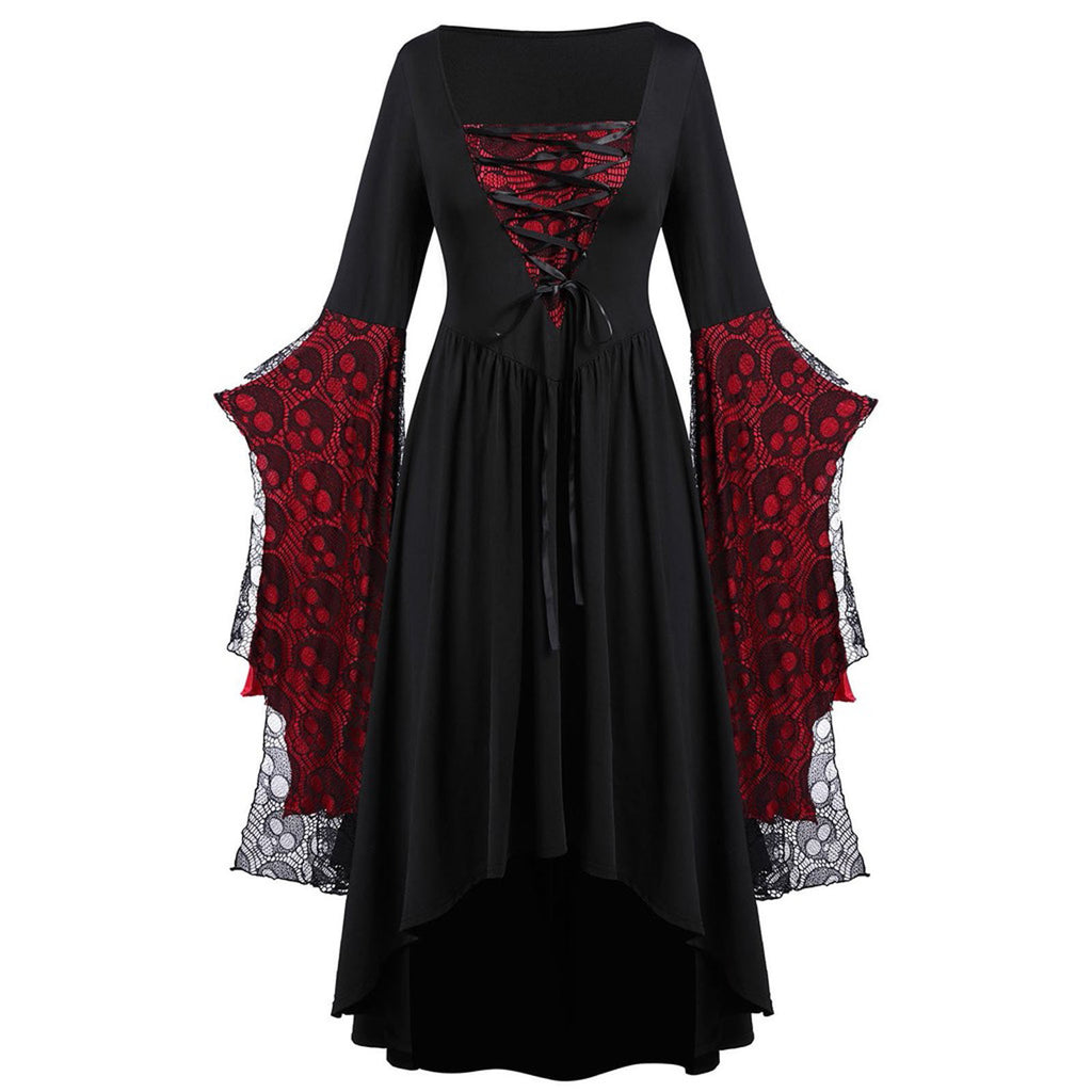 Skull Strap Halloween Dress