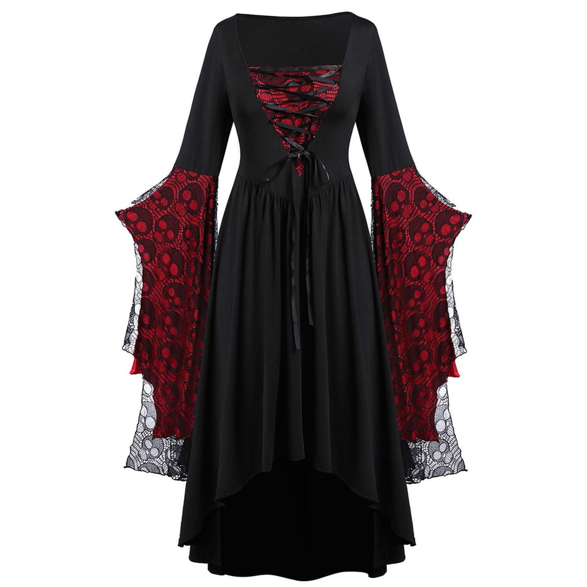 Skull Strap Halloween Dress