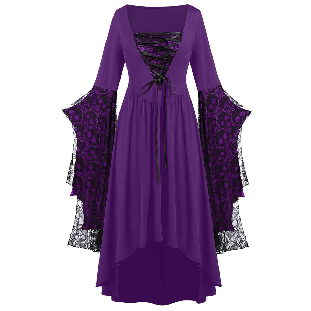 Skull Strap Halloween Dress