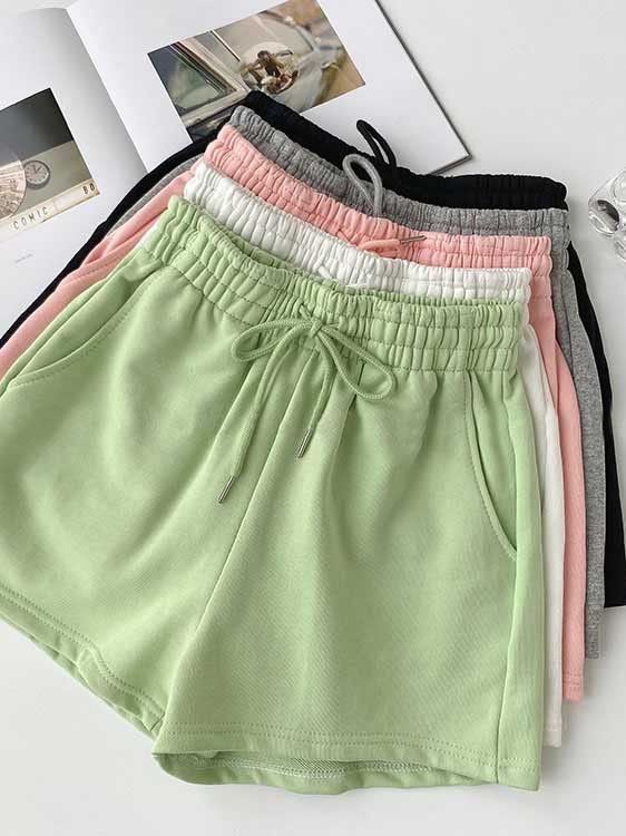 Women's Plus Size Wide-Leg Shorts