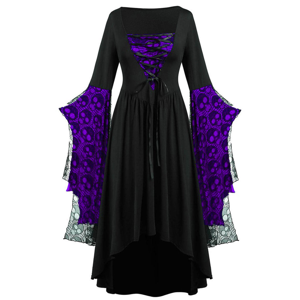 Skull Strap Halloween Dress