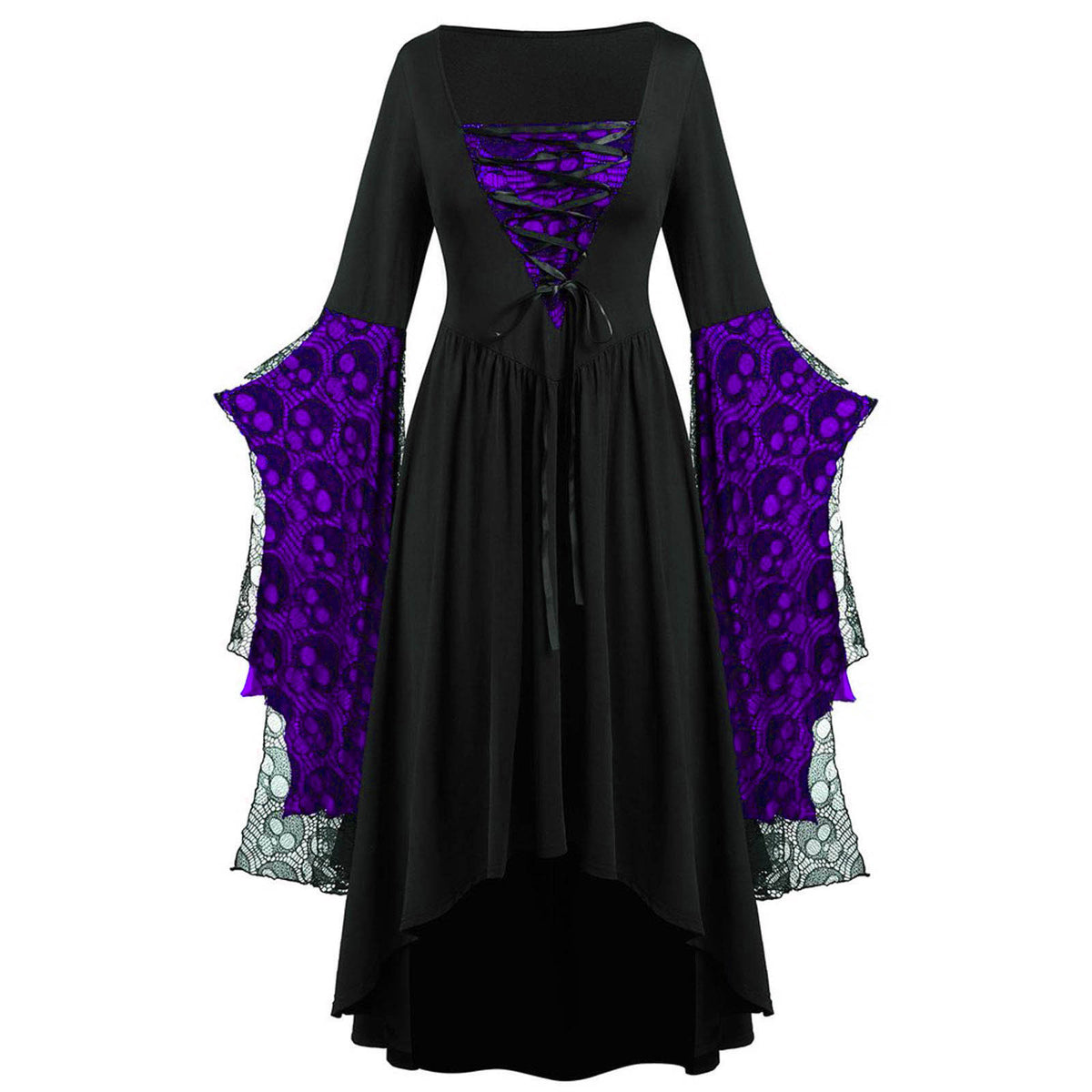 Skull Strap Halloween Dress