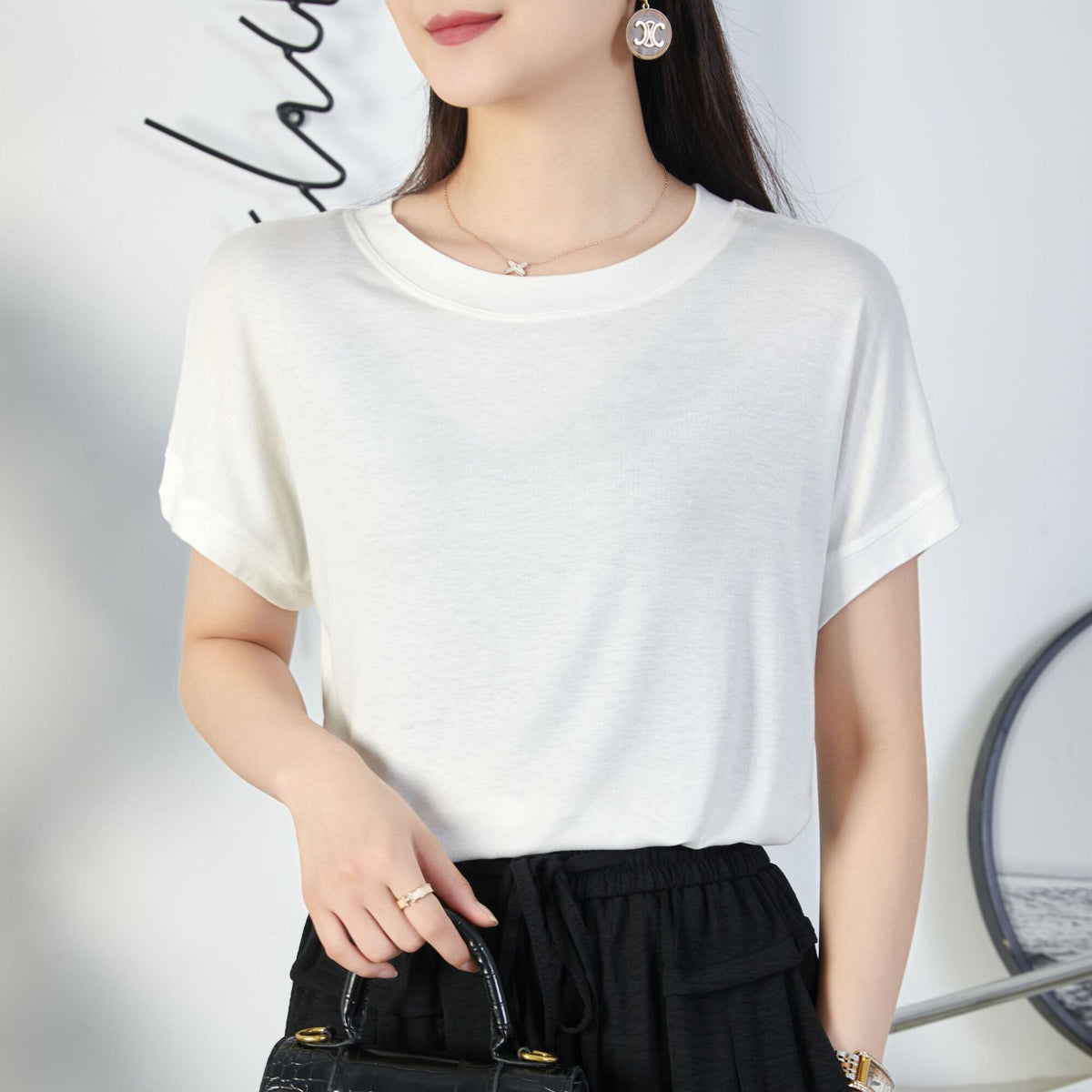 Women's Batwing Sleeve T-Shirt