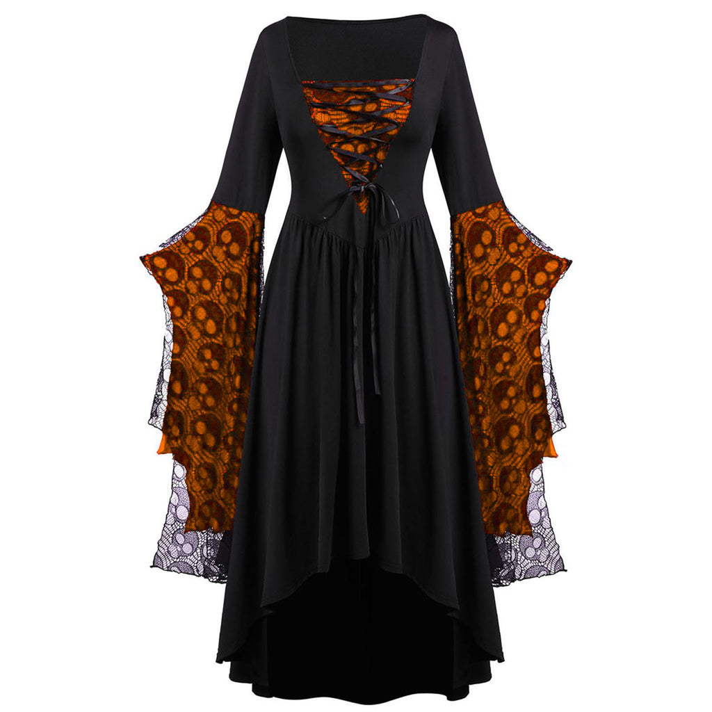Skull Strap Halloween Dress