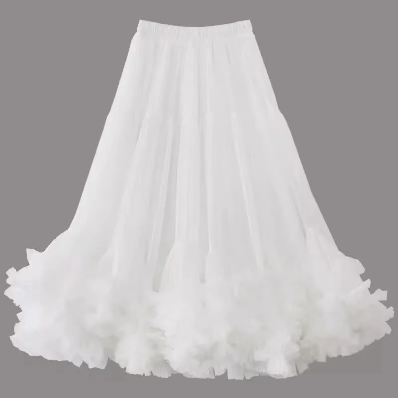 Lace Mesh Tutu Skirt