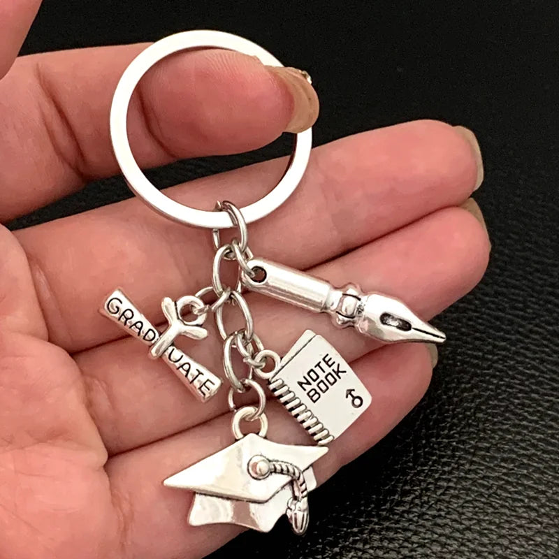 Graduation Cap Keychain