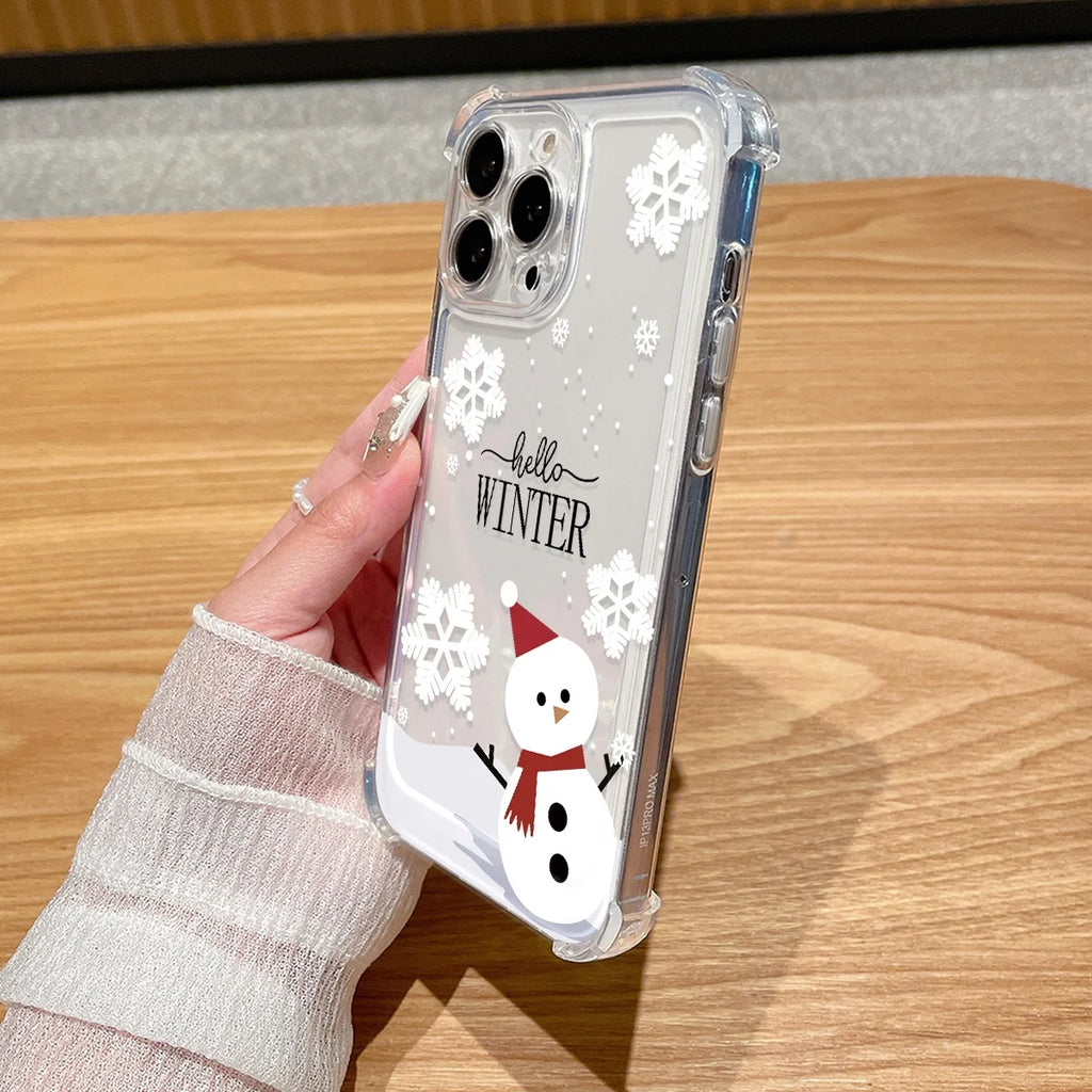 Christmas Snowman iPhone Case
