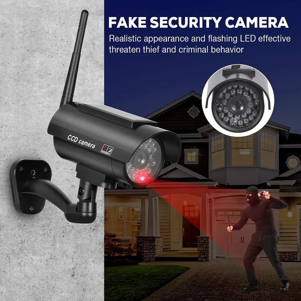 🎥 Solar Fake Security Camera