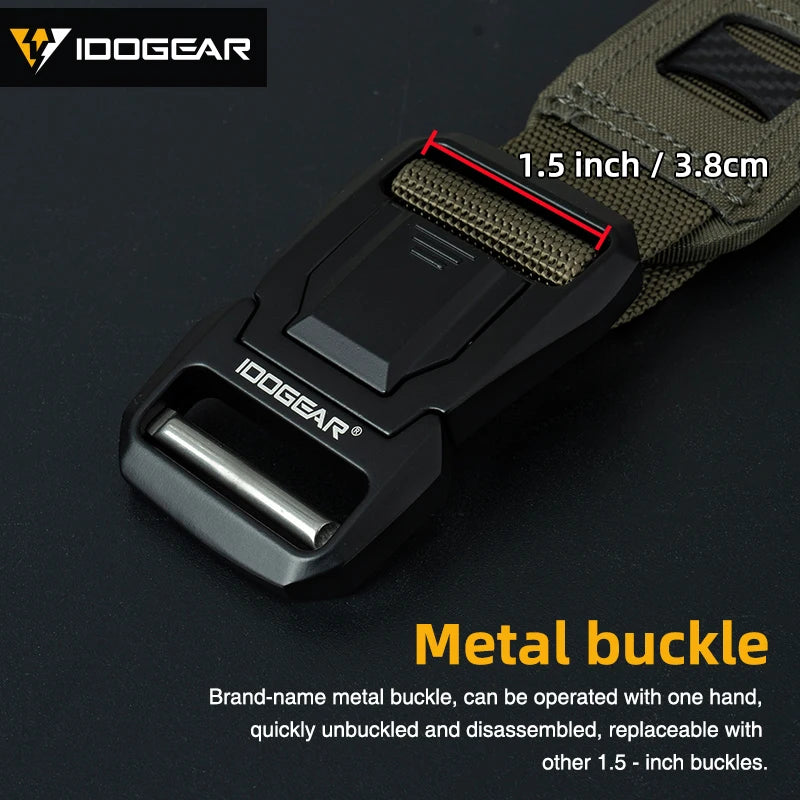 2-Inch Tactical MOLLE Duty Belt
