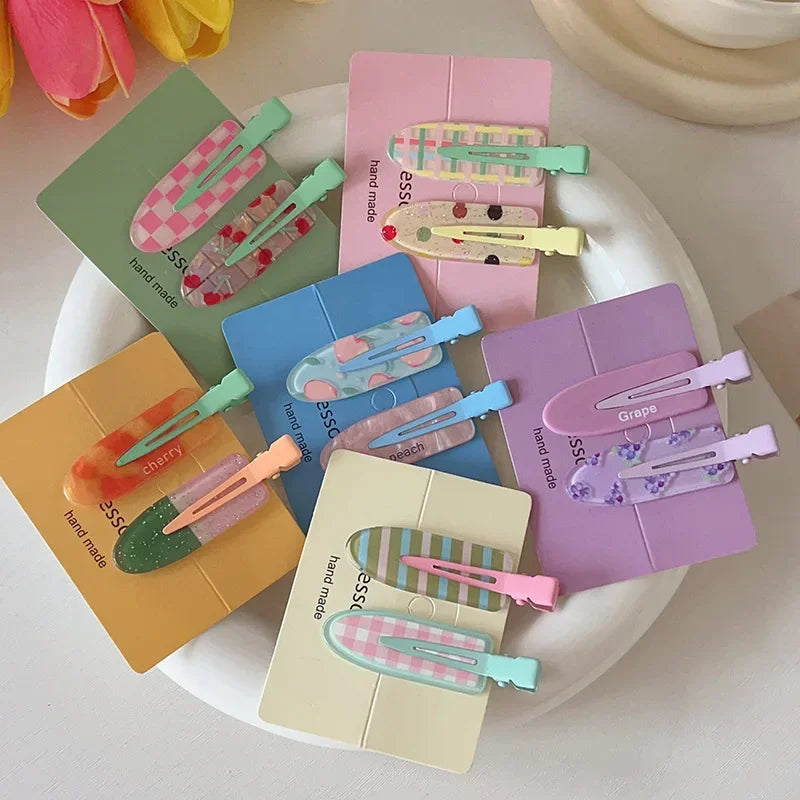 Fruit Hair Bang Clips