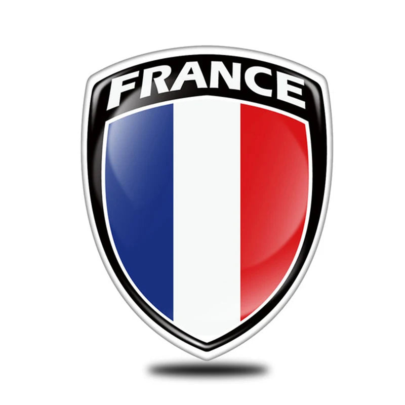 🏳️ 3D Reflective Flag Car Sticker