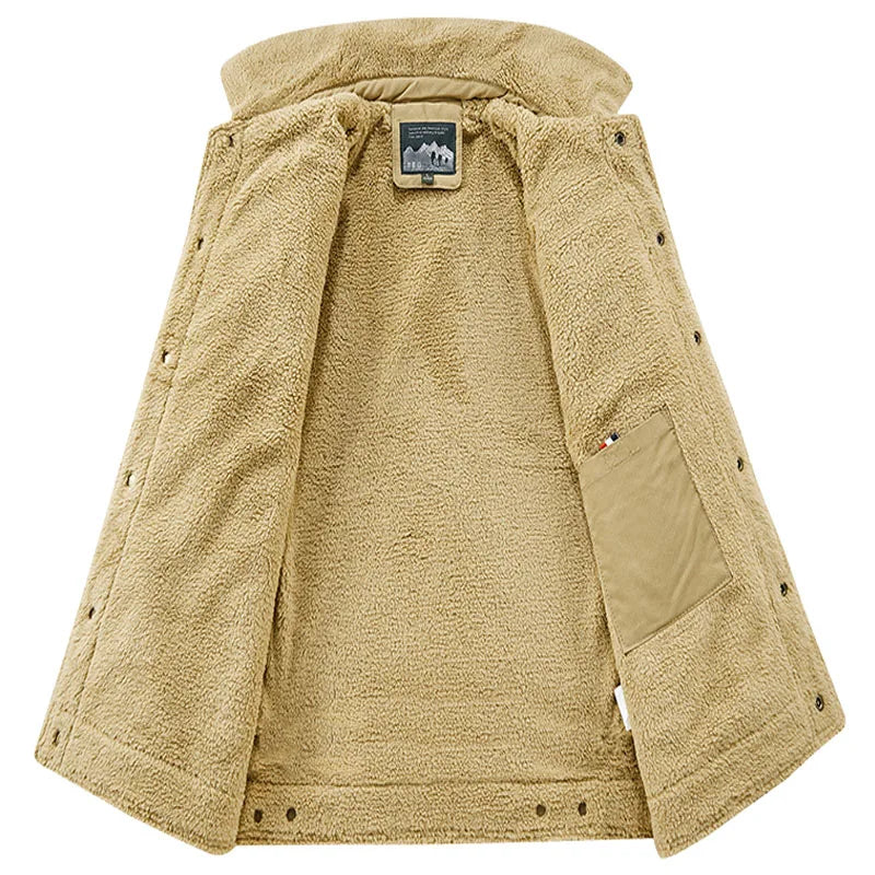 Men's Fleece-Lined Winter Parka
