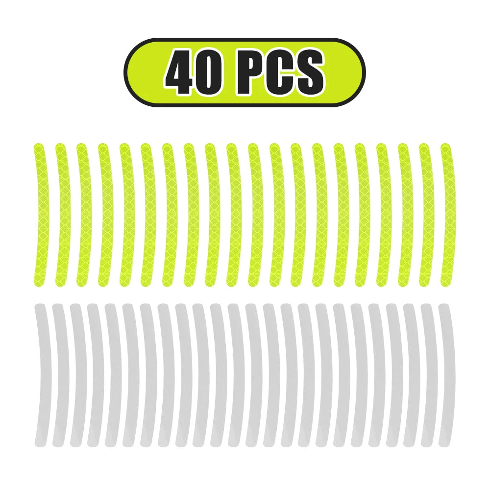 🚗 Reflective Wheel Rim Stripes