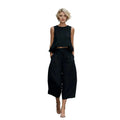 Plus Size Tank & Wide-Leg Pants Set