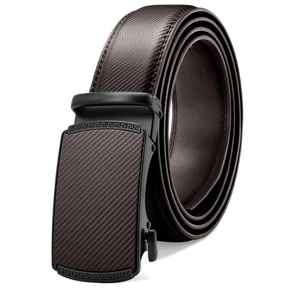 Men's Automatic Leather Ratchet Belt