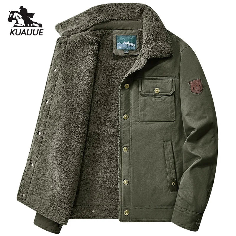 Men's Fleece-Lined Winter Parka