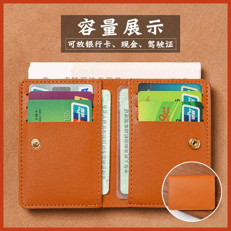 Clasp Coin Purse & Card Holder