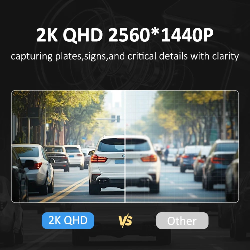 📱 Mini 2K WiFi Dash Cam