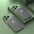 Translucent Matte Armor iPhone Case