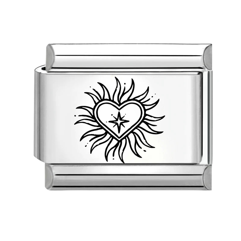 Stars & Eyes Italian Charm Links