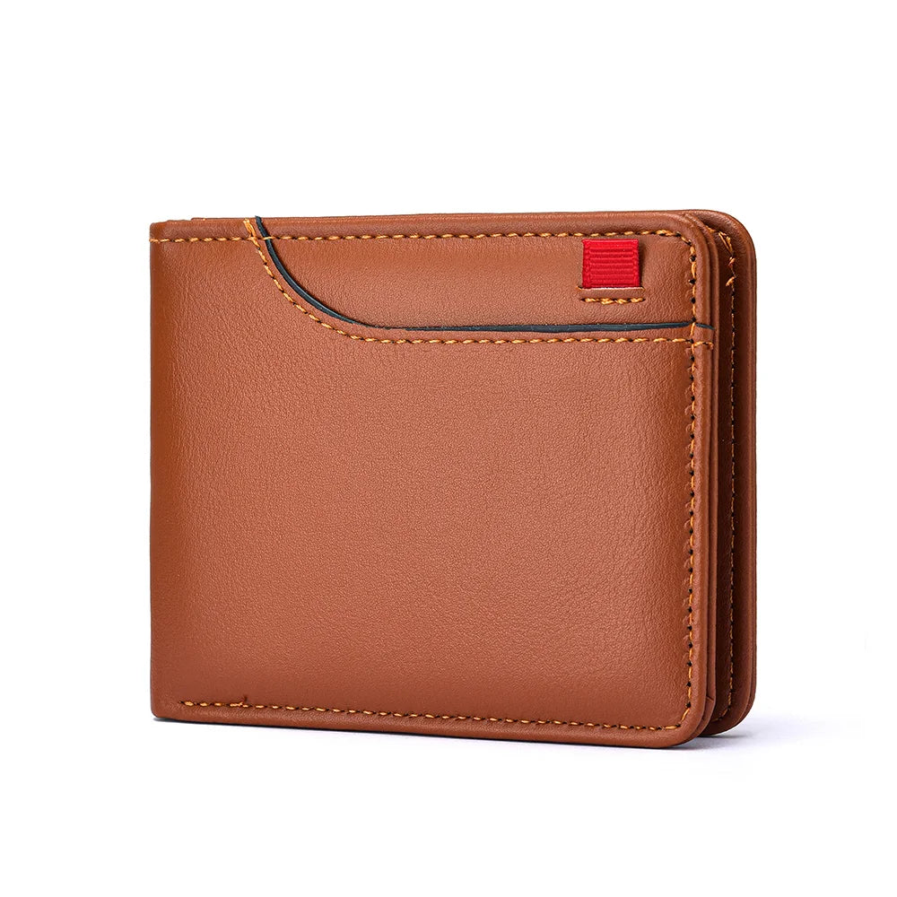 Men's Slim Vertical Card Wallet