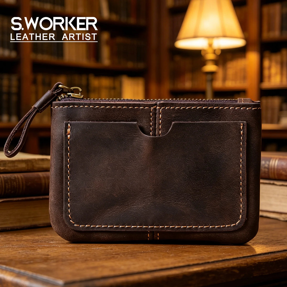 Full Grain Leather Card Holder