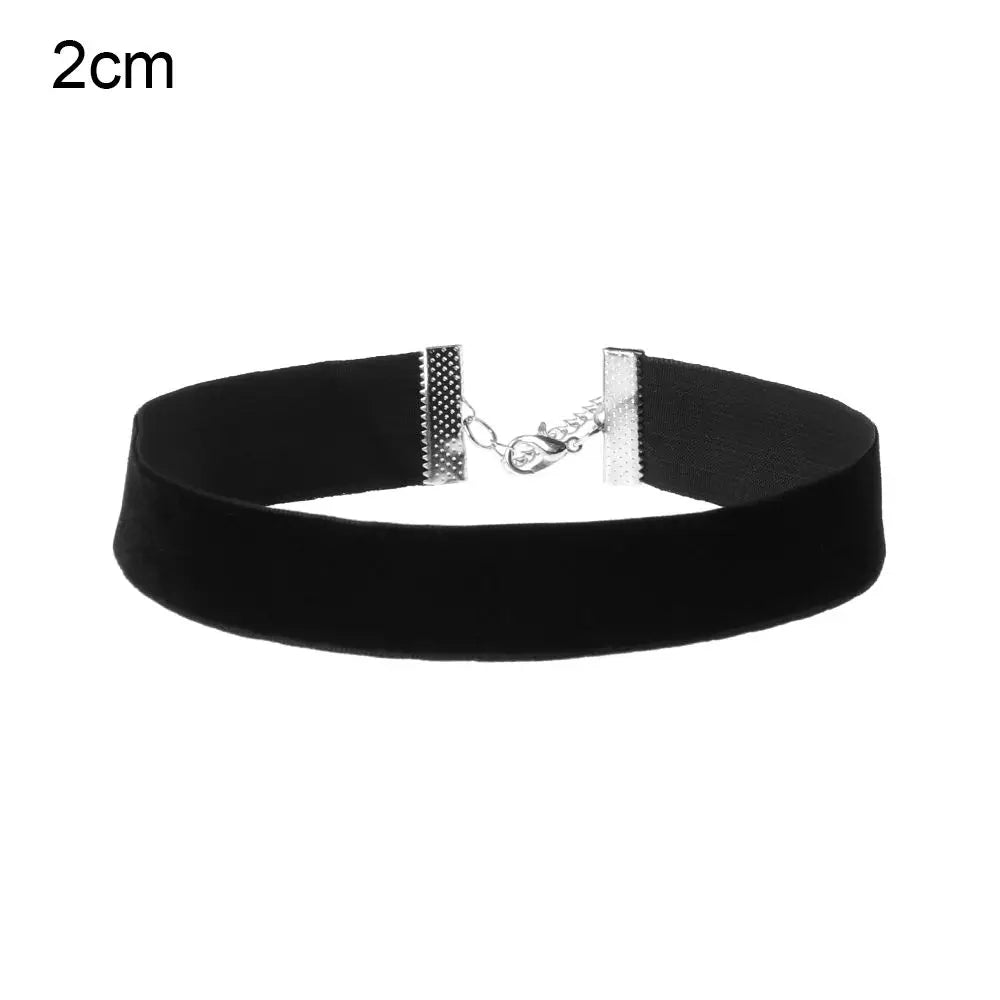 Gothic Velvet Ribbon Choker