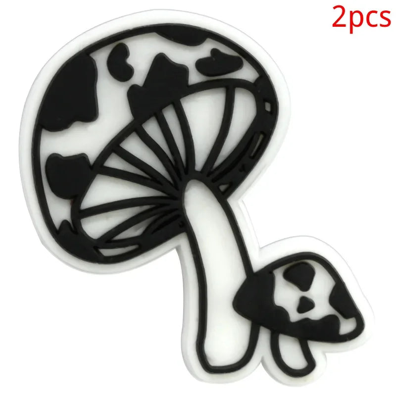 Leopard Print Shoe Buckle Charms