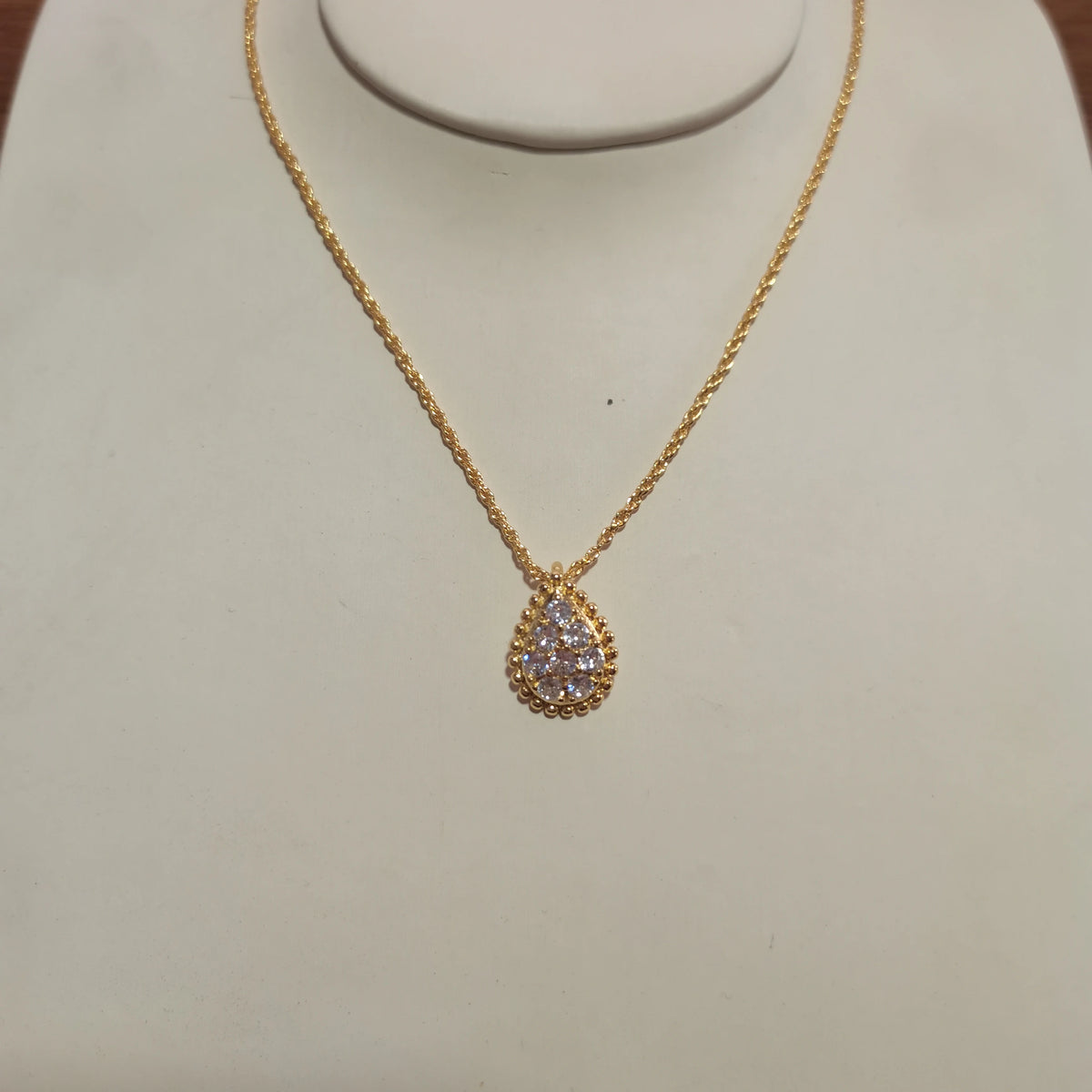 💧 Dewdrop Twist Chain Jewelry Set