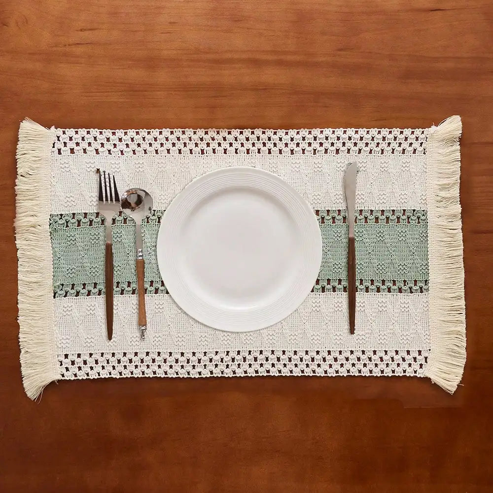 Woven Tassel Placemats