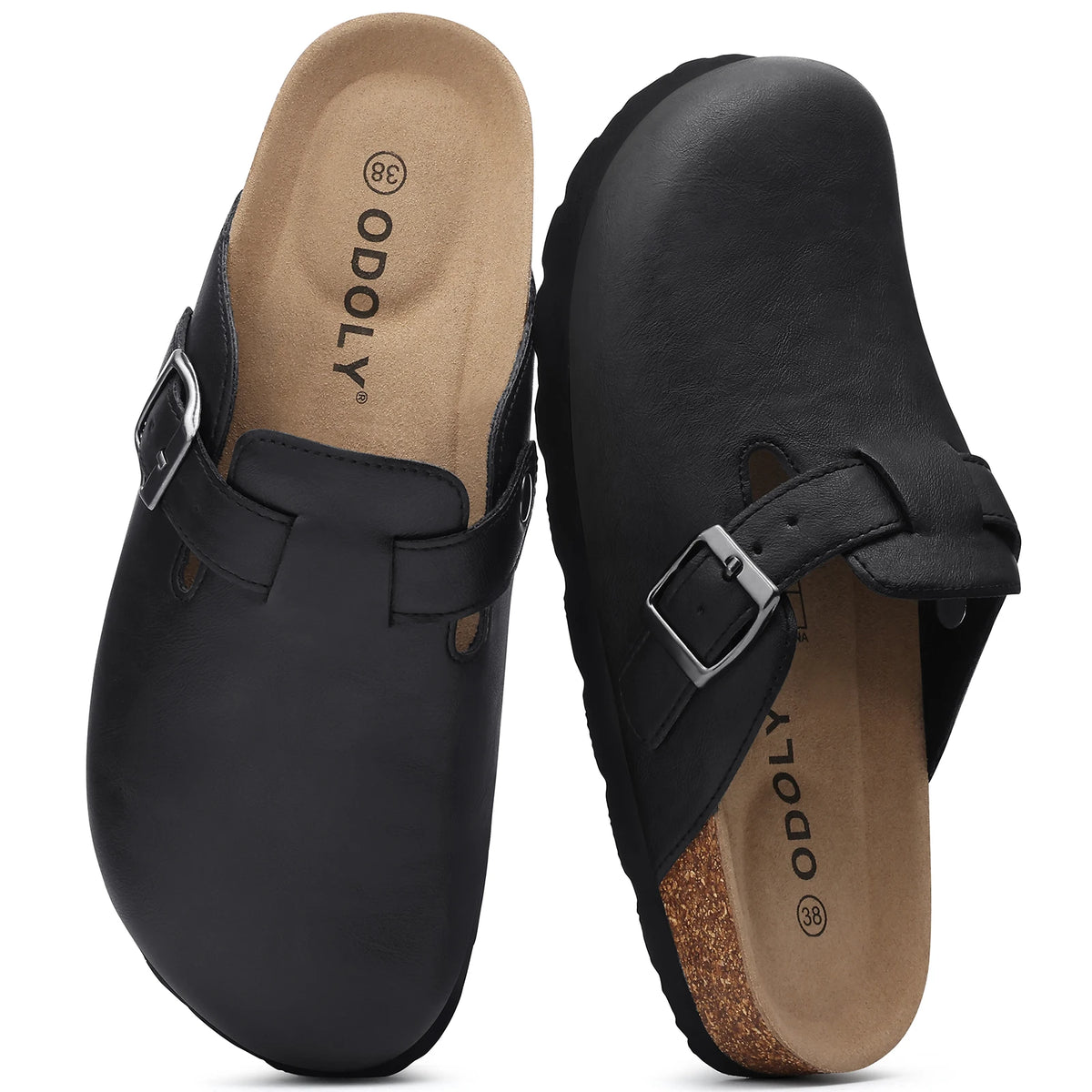 Unisex Vegan Leather Clogs