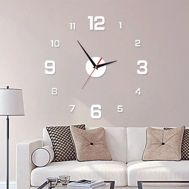 3D DIY Silent Wall Clock