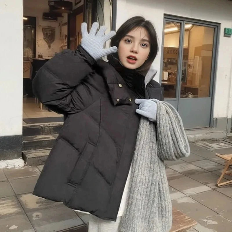 Women's Short Loose Puffer Coat