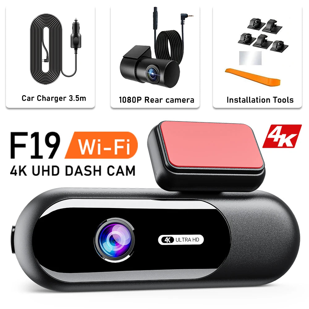 📹 4K Dual Dash Cam