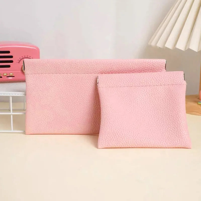 Self-Closing Long Travel Wallet