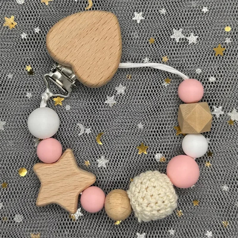 Personalized Name Pacifier Clip