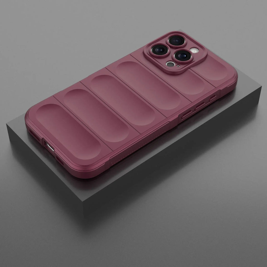 Soft Anti-Fall Silicone iPhone Case