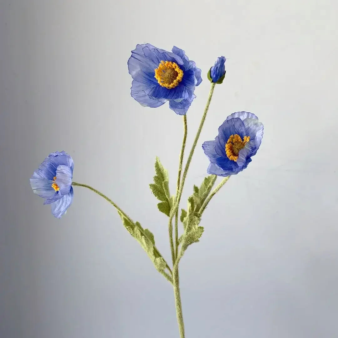 Artificial Poppy Flowers