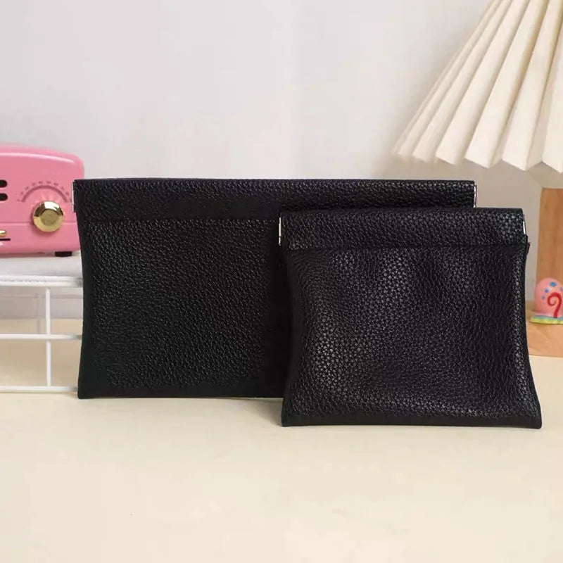 Self-Closing Long Travel Wallet