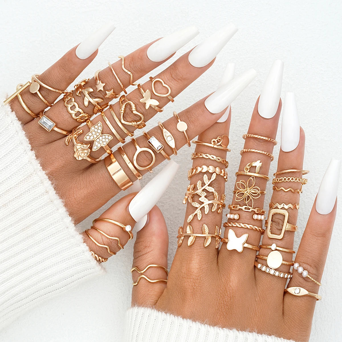 58-Piece Vintage Ring Set