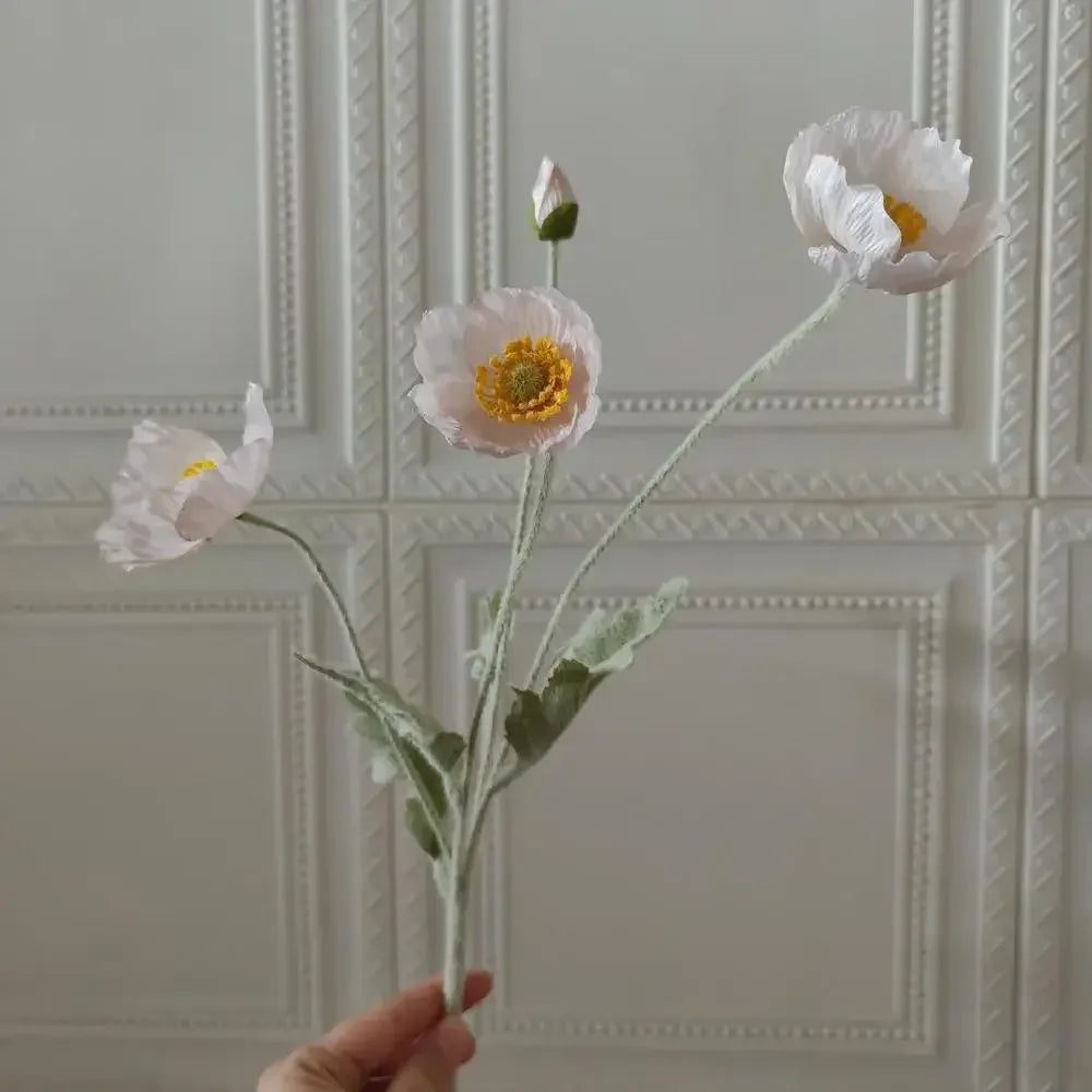 Artificial Poppy Flowers