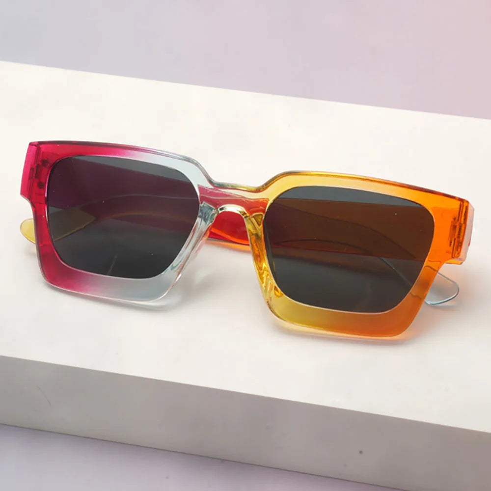 Thick Frame Classic Sunglasses