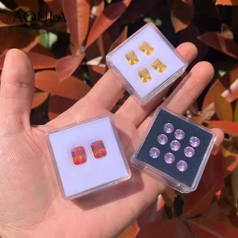 Clear Gemstone Display Box