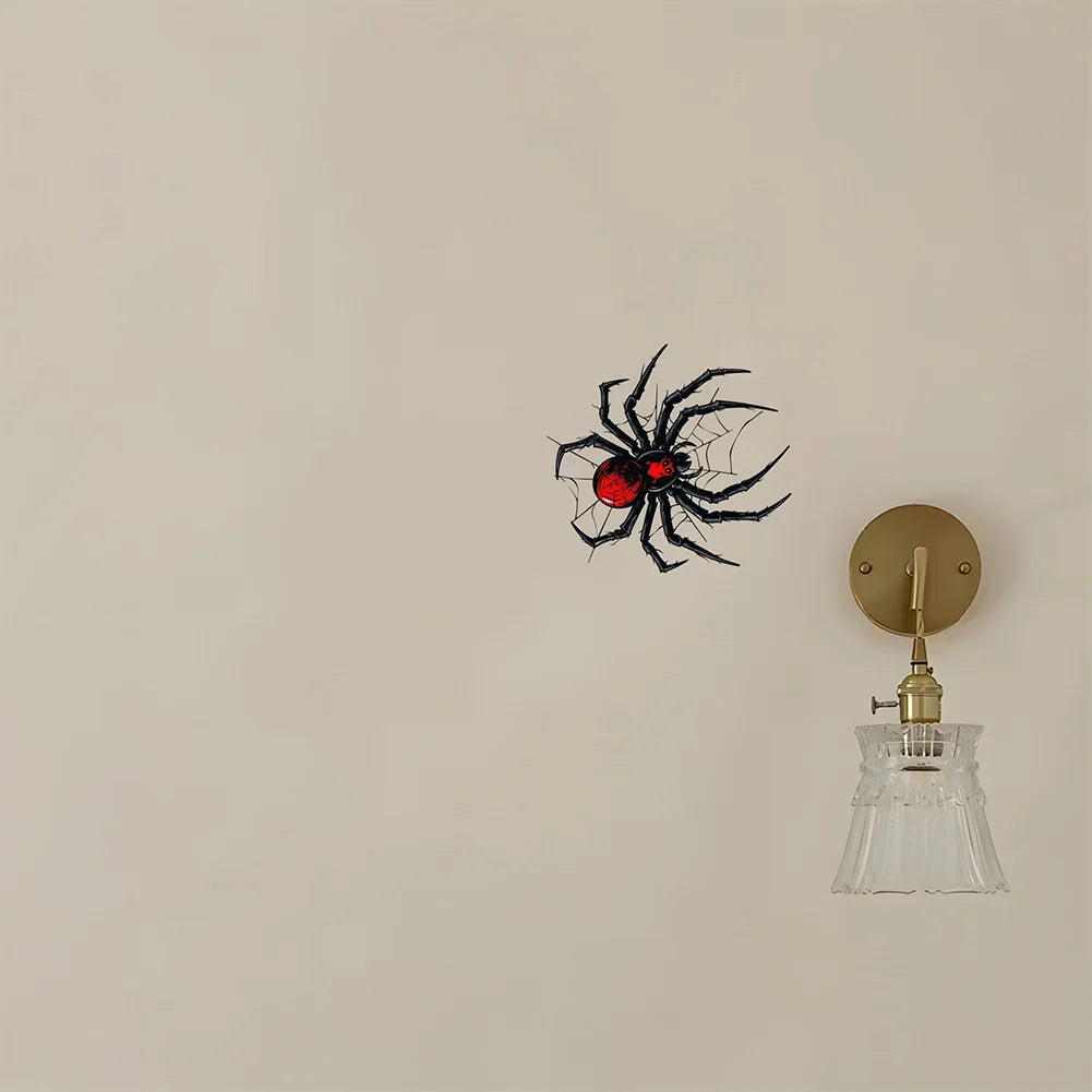 🕷️ 3D Spider Reflective Car Sticker