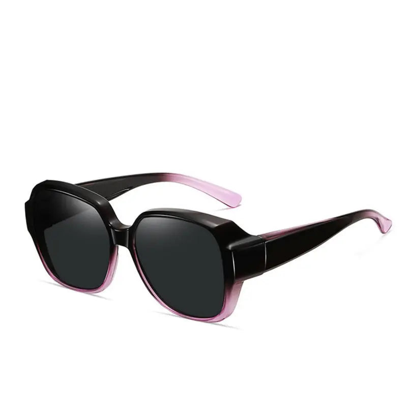 Fit-Over Polarized Wraparound Sunglasses