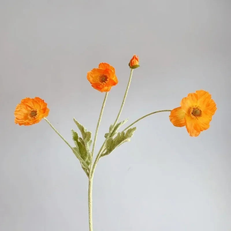 Artificial Poppy Flowers