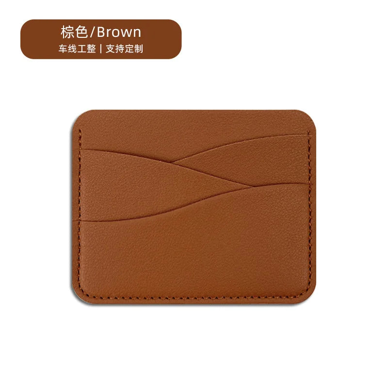4-Slot Leather Card Holder